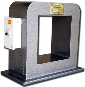 Apparture type or window type Demagnetizer